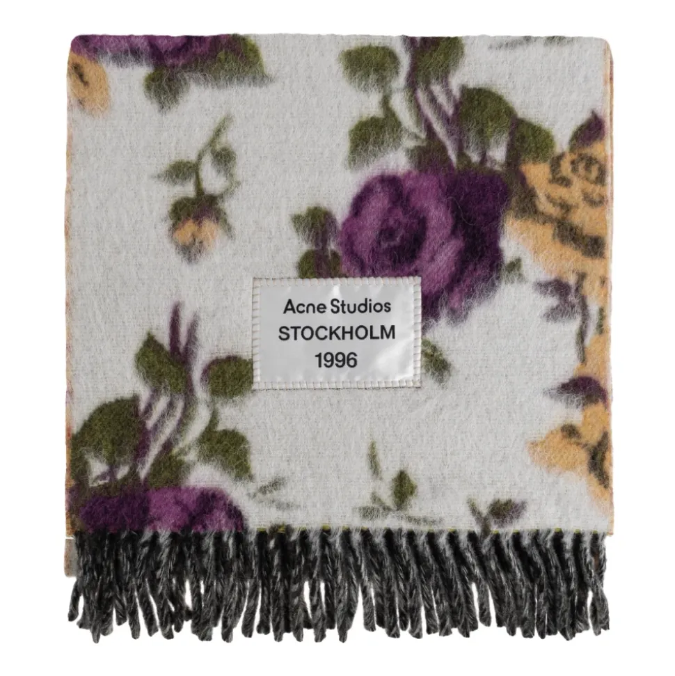 Fringed Wool Scarf