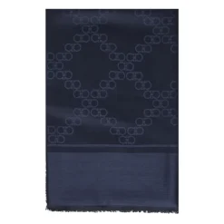 Gancini Wool and Silk Scarf