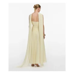 Georgette Scarf Midi Dress
