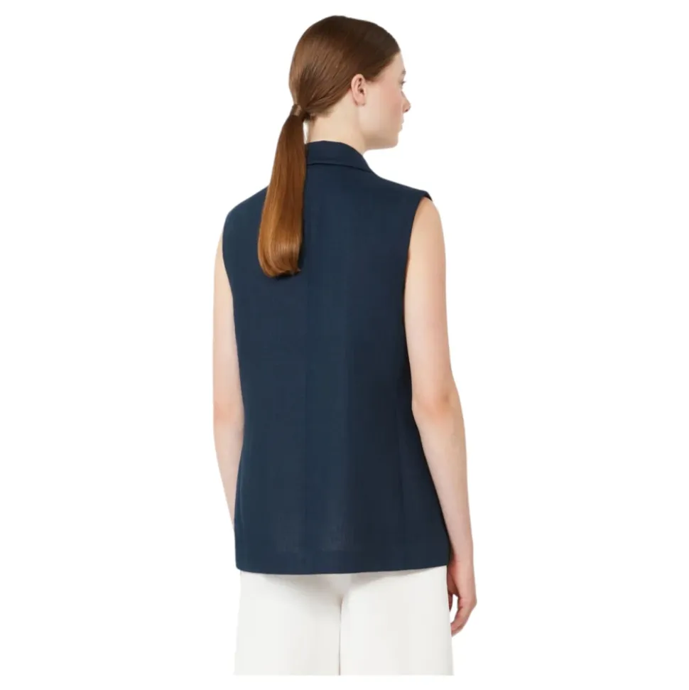 Gilet ajusté à double boutonnage