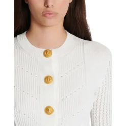 Gilet en maille cropped