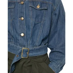 Giubbino Denim Scuro