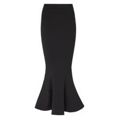 Grain de poudre midi skirt
