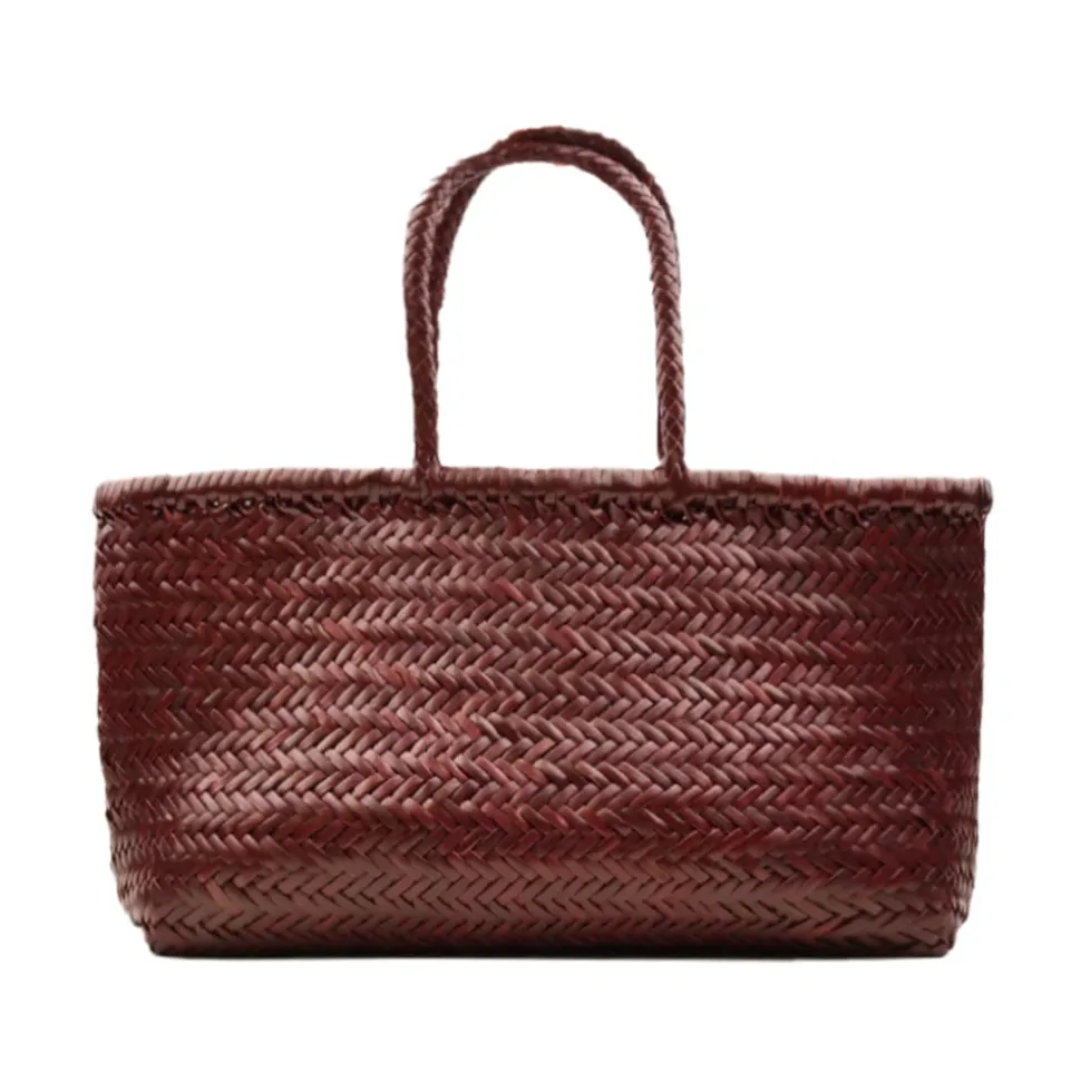 Grand Sac en Bambou Tressé à la Main