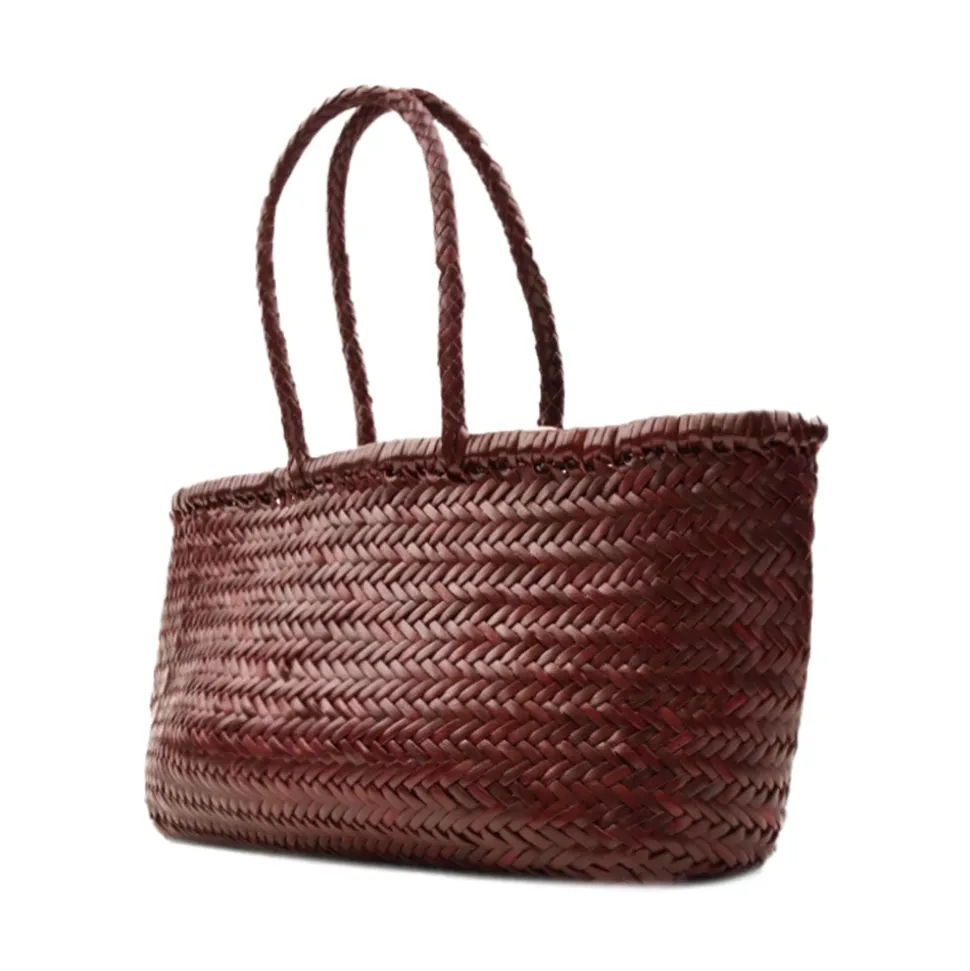 Grand Sac en Bambou Tressé à la Main