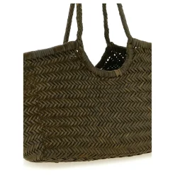 Grand sac porté épaule tissé à la main Nantucket
