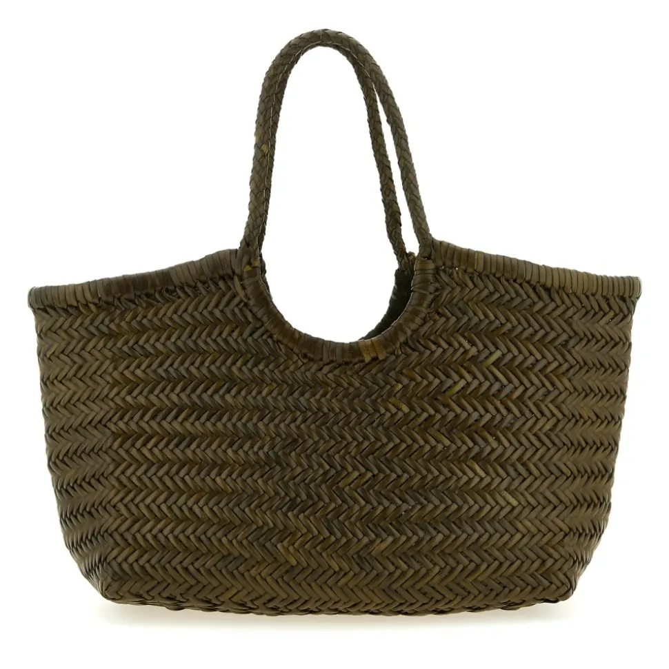 Grand sac porté épaule tissé à la main Nantucket