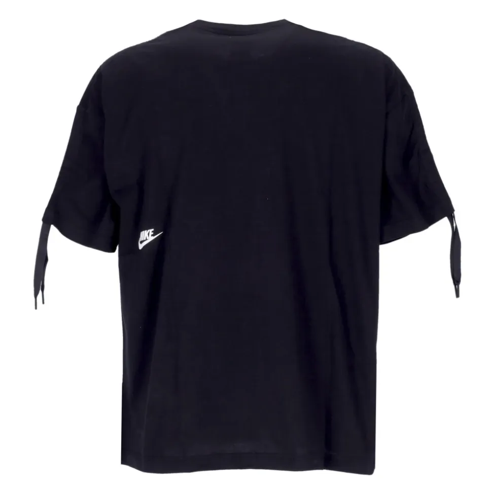 Haut de Danse Noir Manches Courtes T-Shirt