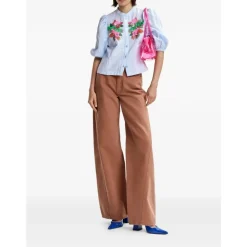 Jaiden Floral Sequin Shirt