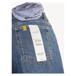 Jean droit avec ceinture