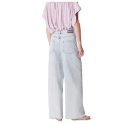 Jean Eden Taille Haute, Coupe Wide Leg