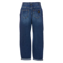 Jean en denim avec fermeture boutonnée frontale