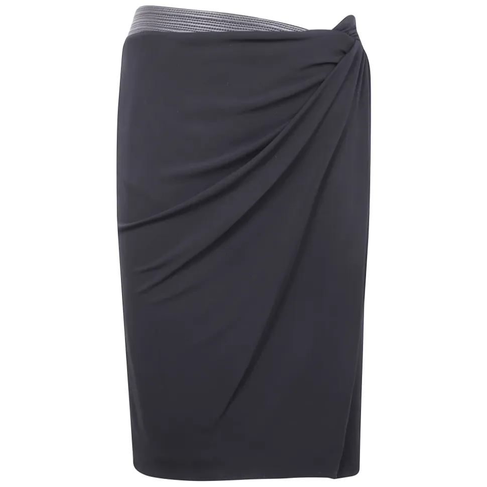 Jupe en jersey stretch crêpé