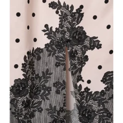 Jupe Trompe L'Oeil à Pois