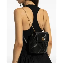 Kira Diamond Quilt Small Backpack
