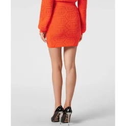 Knit Short Skirt MONOGRAM