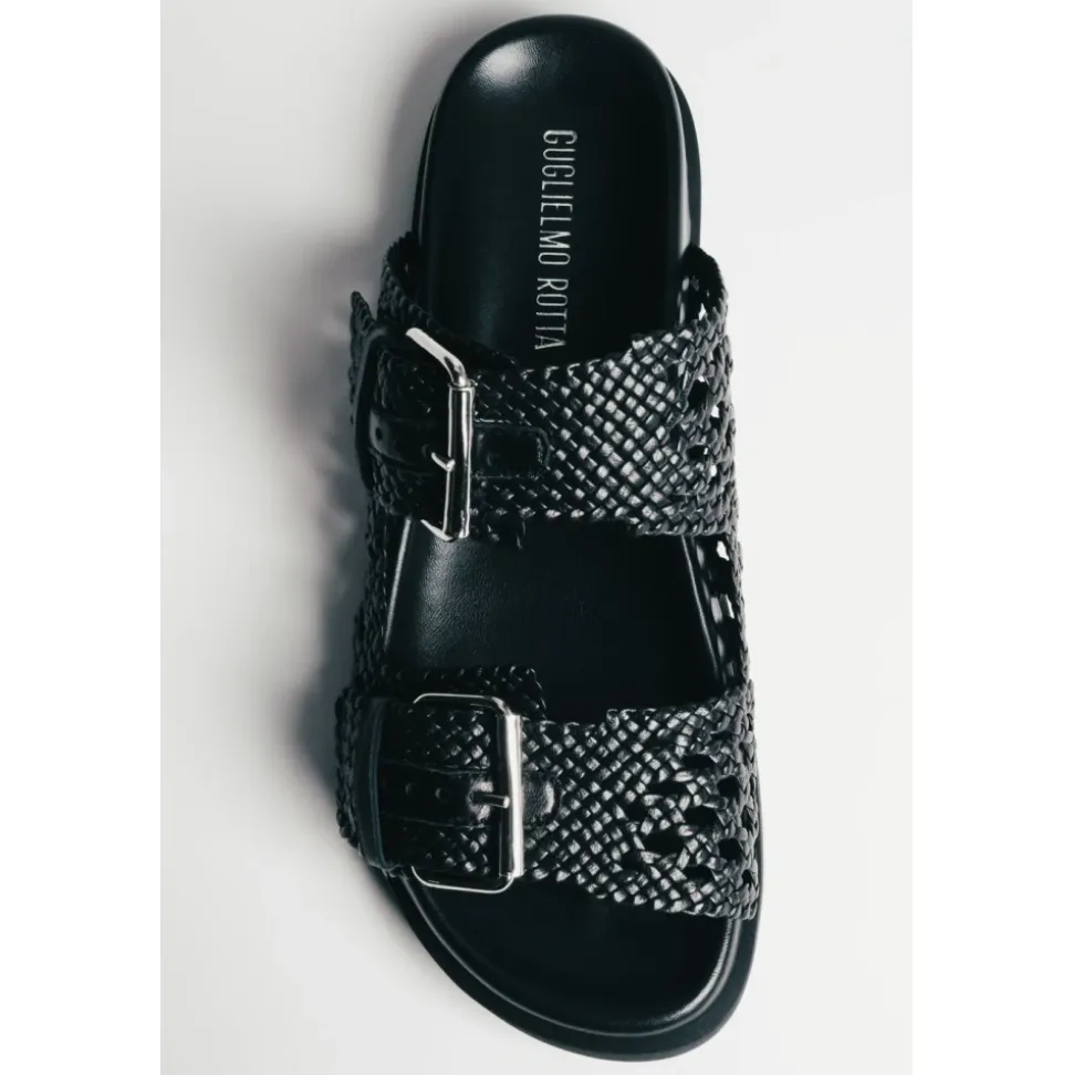 Leather Slides