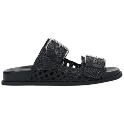 Leather Slides