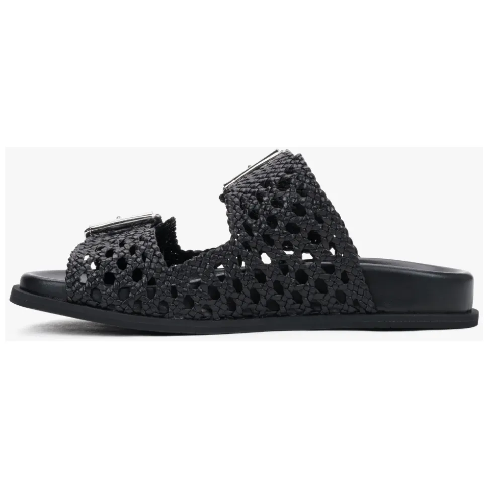 Leather Slides