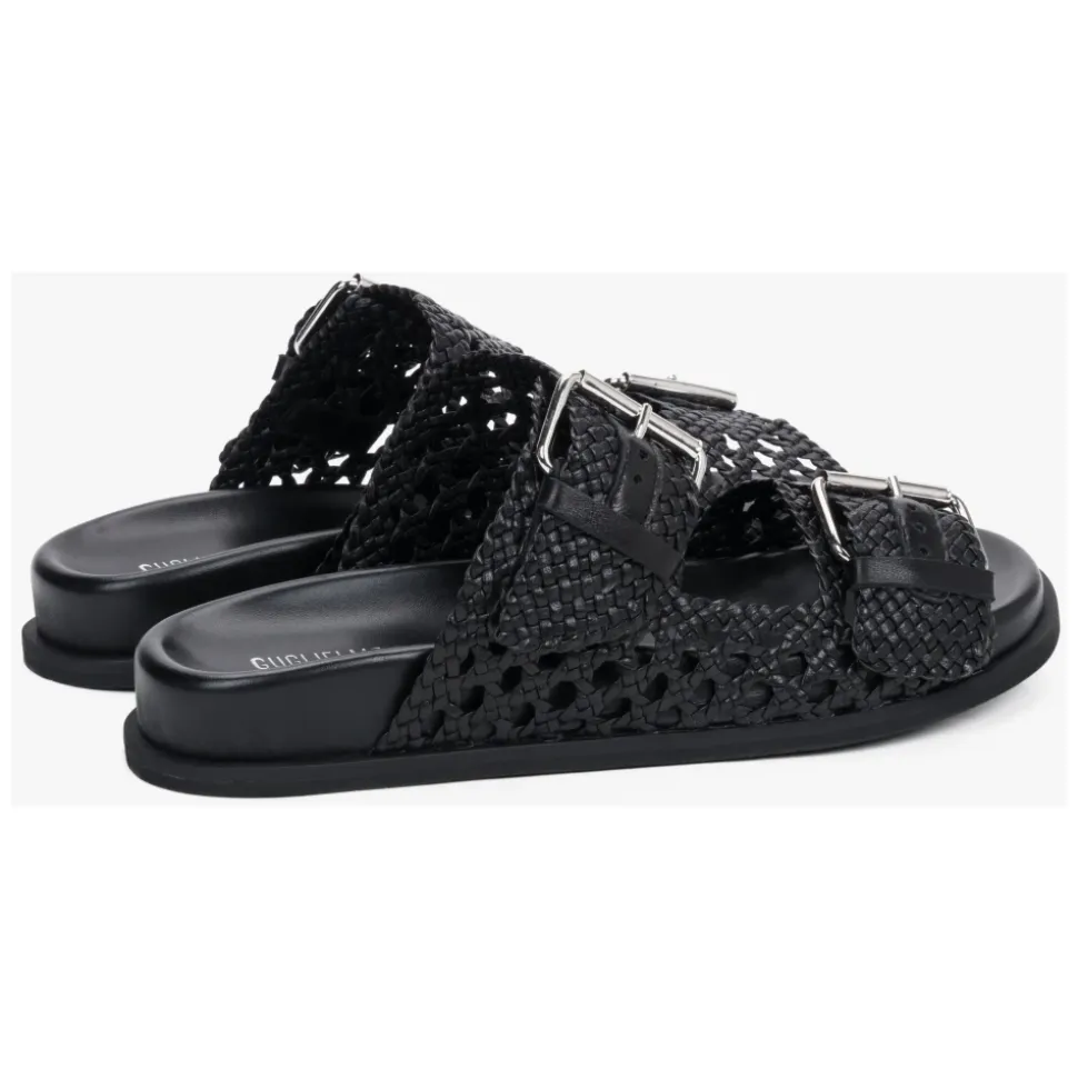 Leather Slides