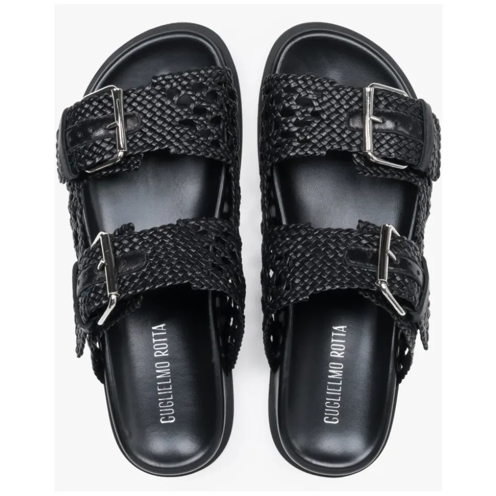 Leather Slides