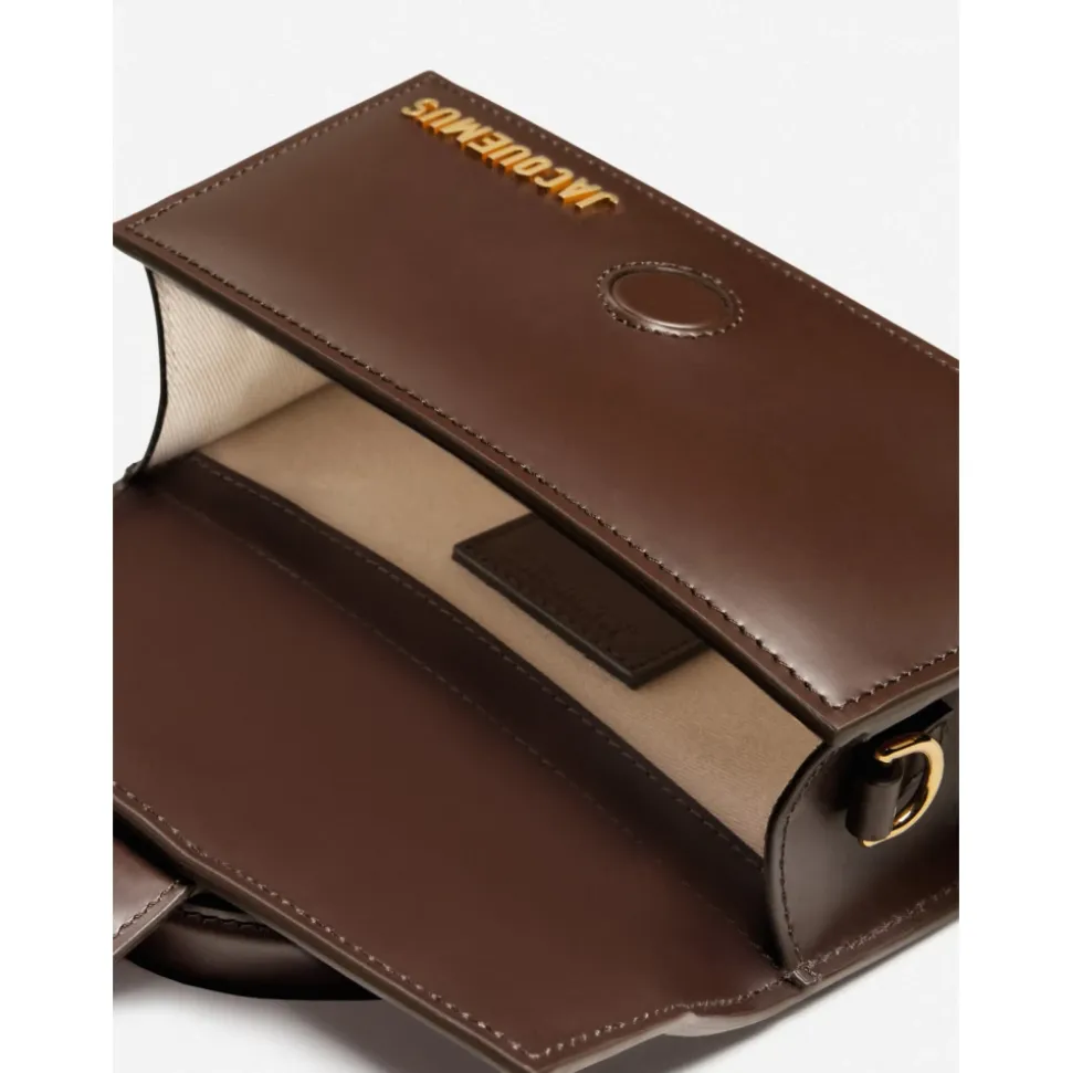 Le Bambino Sac en Cuir Marron