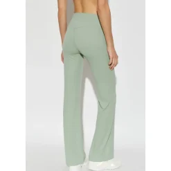 Leggings Zenvy taille haute évasés sans couture avant