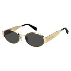Les lunettes de soleil rondes classiques avec logo