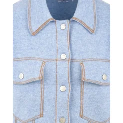 Levo Boxy Cashmere Jacket
