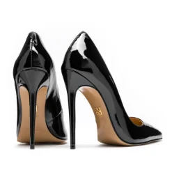 Élégantes Pumps Vernies Noires