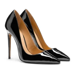 Élégantes Pumps Vernies Noires