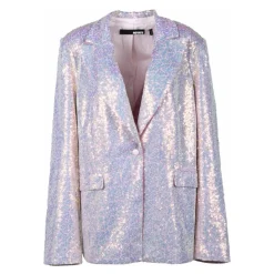 Élégante veste en mélange de polyester