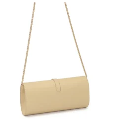 Élégant sac pochette avec fermoir monogrammé