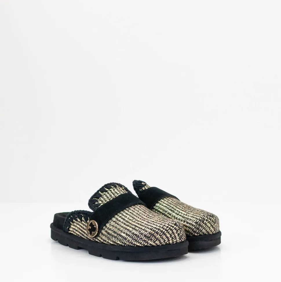 Low Bio Sabot Plain Raffia
