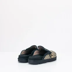 Low Bio Sabot Plain Raffia