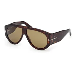 Lunettes de soleil BRONSON Havane Foncé/Vert