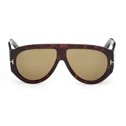 Lunettes de soleil BRONSON Havane Foncé/Vert