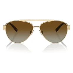 Lunettes de soleil élégantes en dégradé marron
