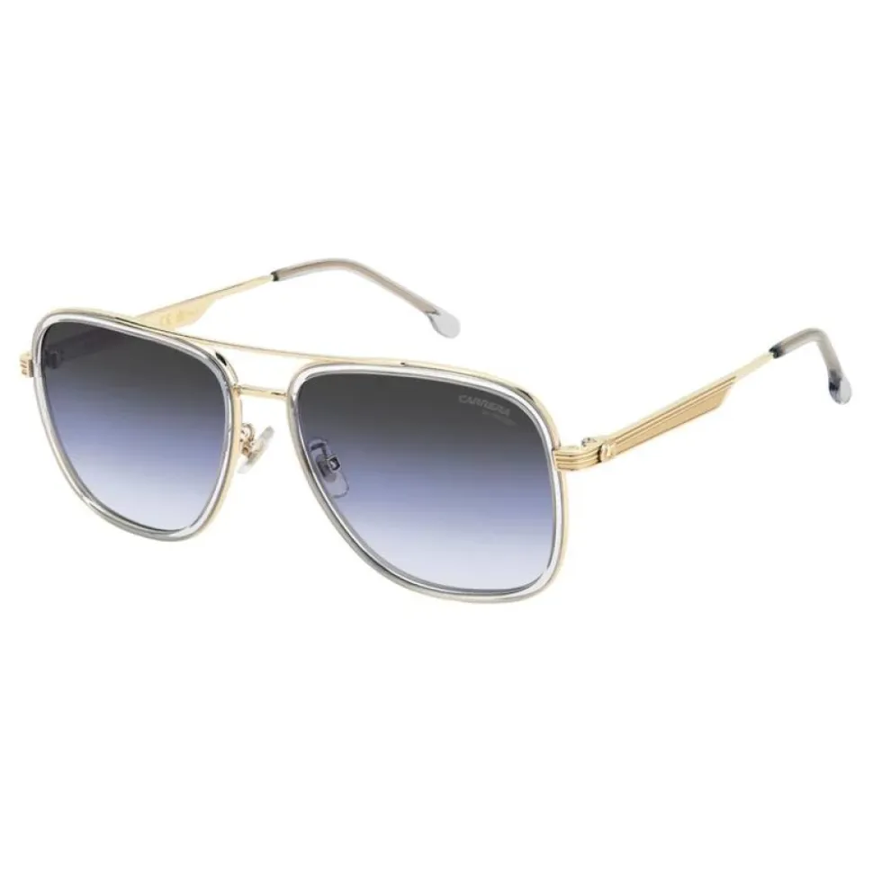 Lunettes de soleil à monture intégrale et double pont
