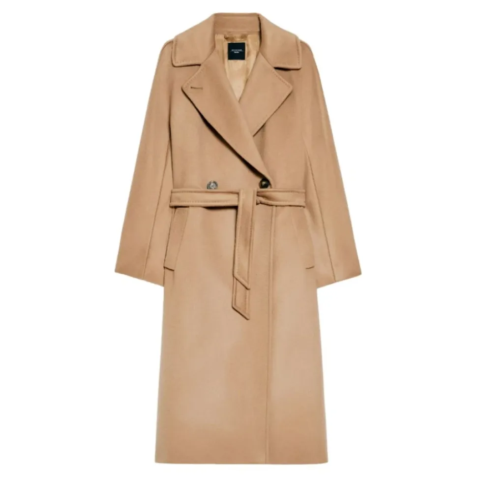 Manteau ceinturé