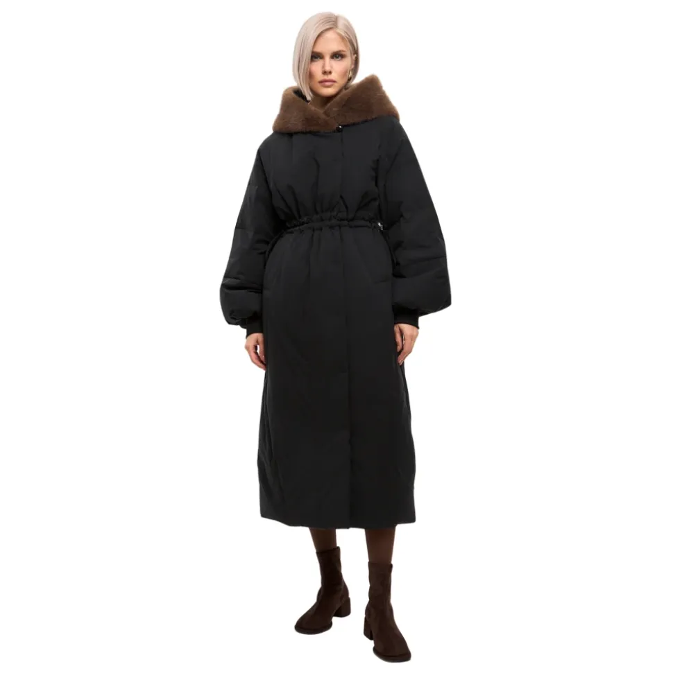 Manteau d`hiver à capuche