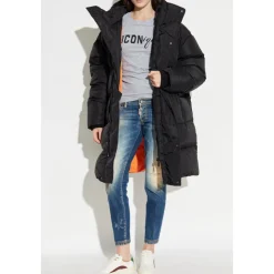Manteau long en duvet