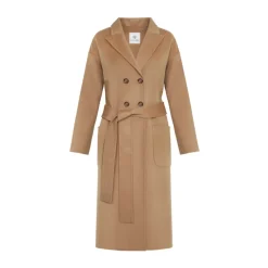 Manteau Mélange Cachemire Camel
