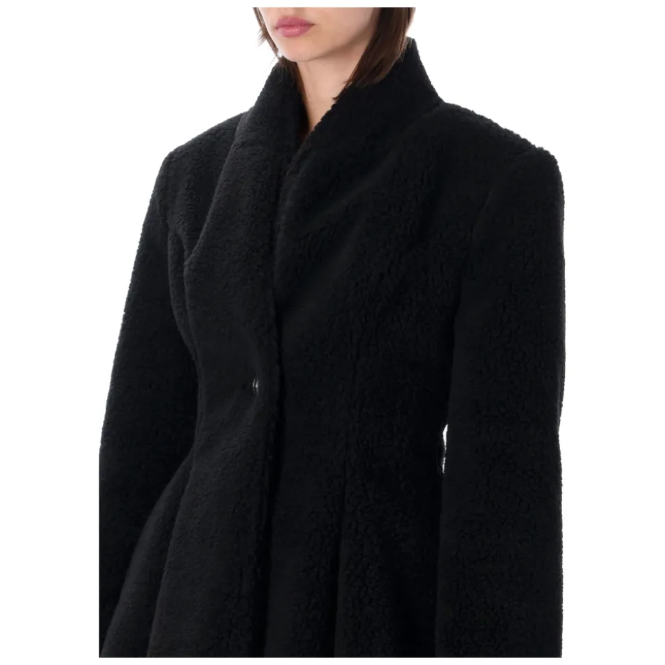 Manteau Peluche Ceinturé