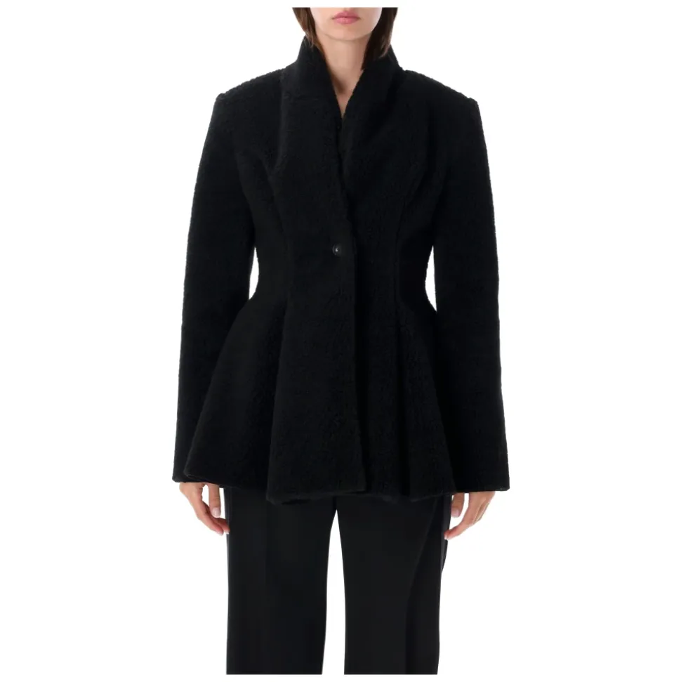 Manteau Peluche Ceinturé
