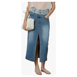 Maxi Denim Skirt