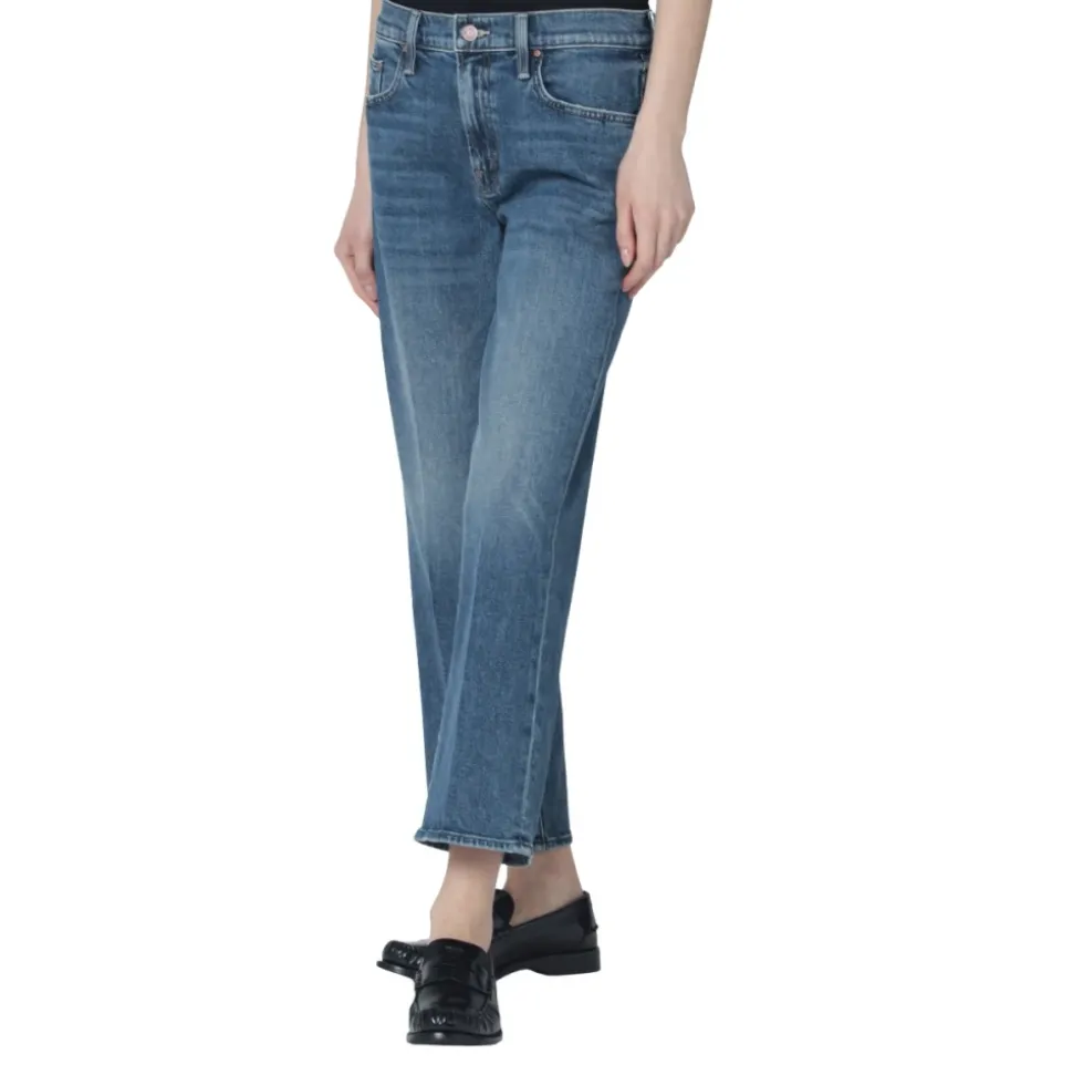 Mid Rise Rambler Zip Ankle Jeans