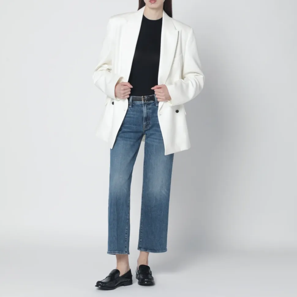 Mid Rise Rambler Zip Ankle Jeans