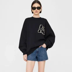 Miles Oversized Sweatshirt Letterman