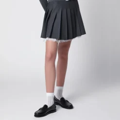 Mini-jupe plissée